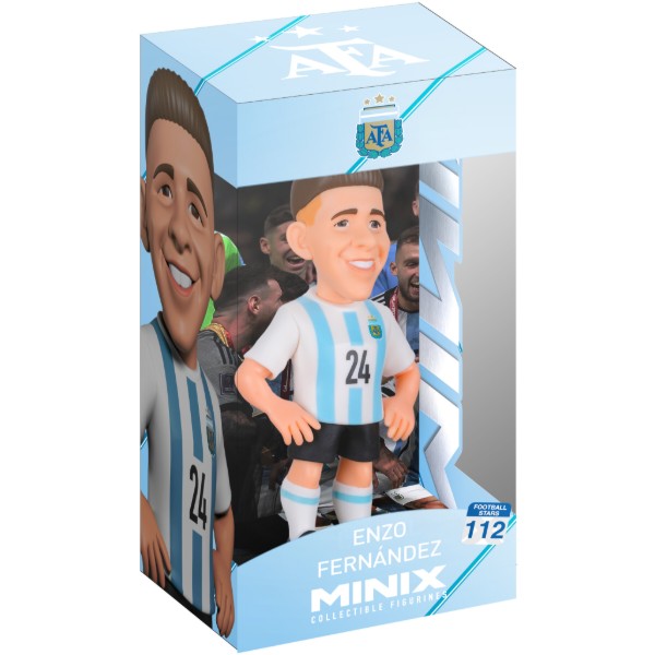 Фото - Колекційна фігурка MINIX ARGENTINA Enzo Fernandez 12 см (22625)